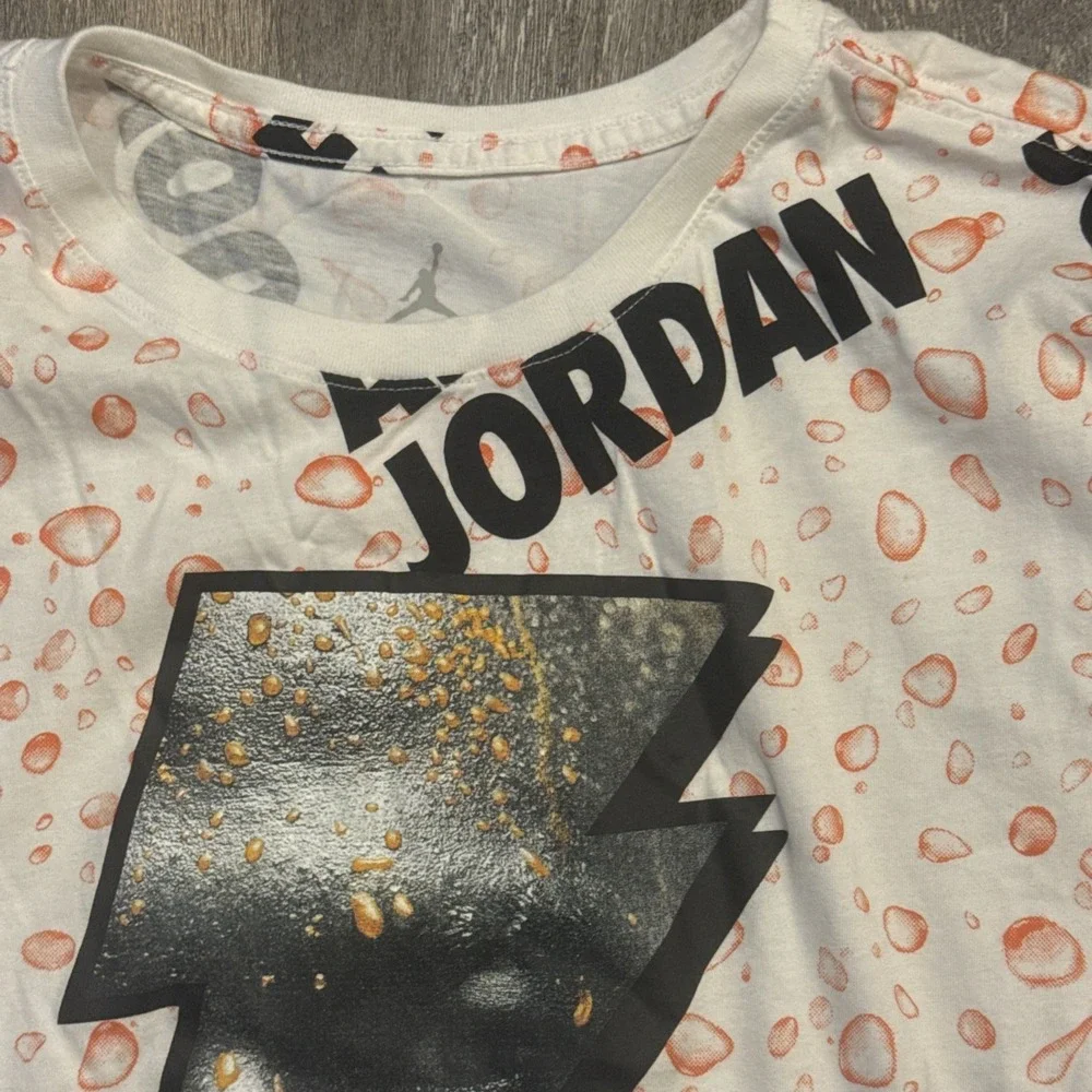 Nike Air Jordan Gatorade Be Like Mike Basketball All Over Print Shirt Men's XL